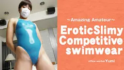 Erotic Slimy Competitive swimwear