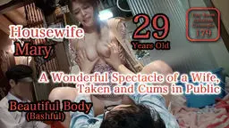 Tiny Room Amateur Creampie 179: Housewife Mary, 29 Years Old - Beautiful Body (Bashful) - A Wonderfu