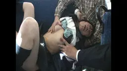 痴漢バス 過激集団容赦なし！