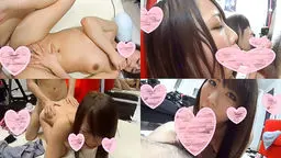 [鮮明・美肌リマスター]Dカップ美乳＆美形フェイスの女子大生が感じまくって潮吹き！生配信の生ハメSEX