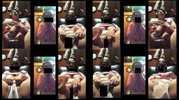 妙子#318 "17 多種多様変態行為/ネットカフェの椅子床を汚す・・・