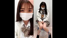 【モデル級美女】153cmDカップ制服18歳に多目的トイレで生オナニーさせてみた?　4K撮影 超高画質鑑賞映像。【2025年6月18日】