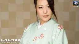 着物美熟女アナル体験